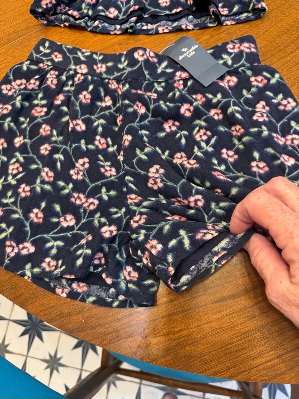 Abercrombie Kids Girls 2 piece Top and Skirt Set